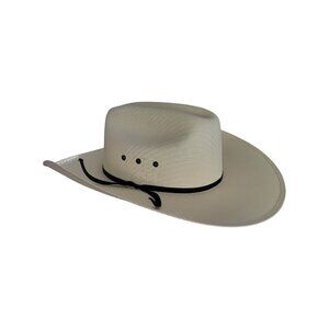TWISTER Youth XL Cowboy Hat Ribbon Band Made in Mexico Cream